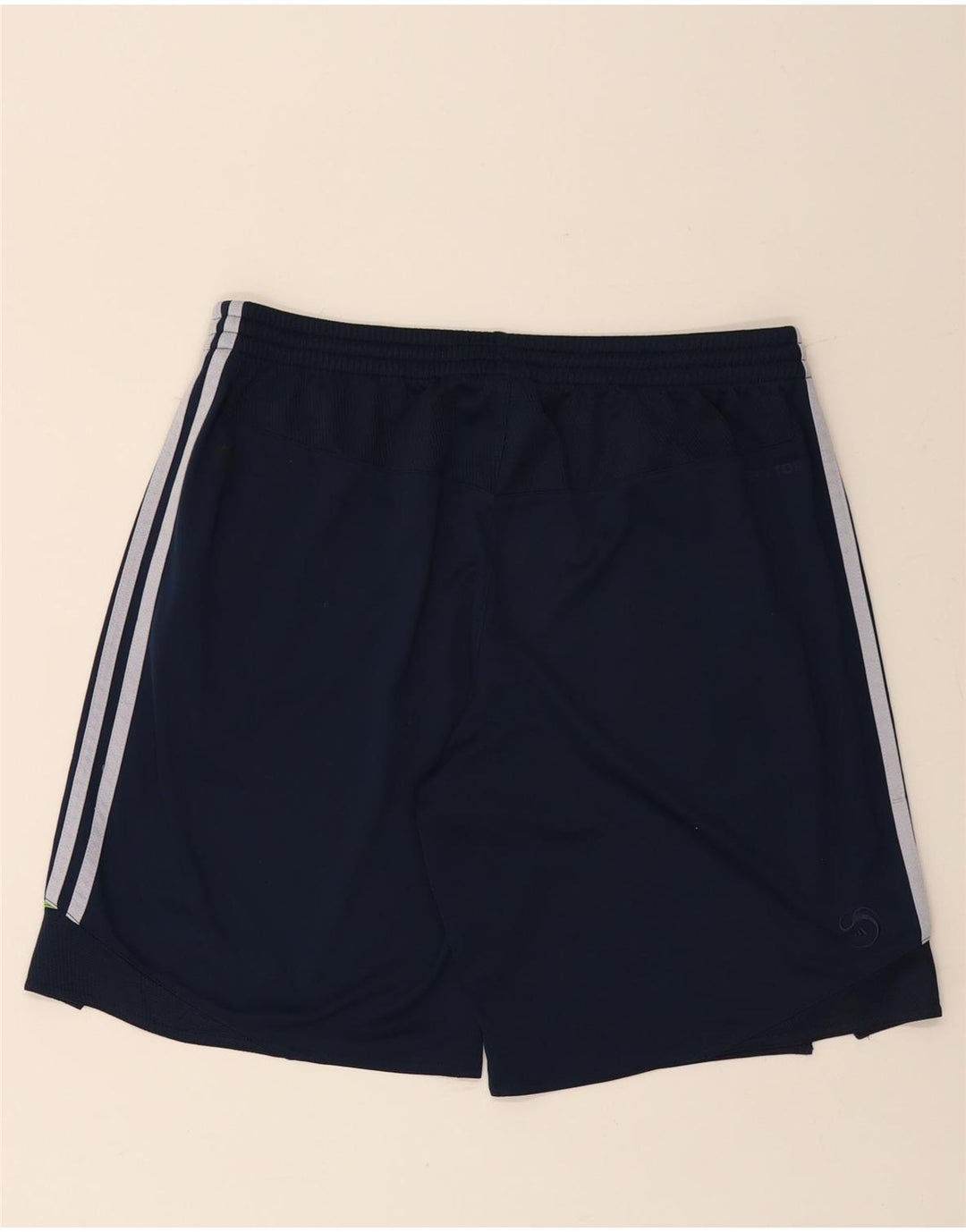 Pantaloncini sportivi ADIDAS Clima 365 da uomo, grandi, in poliestere color block blu navy
