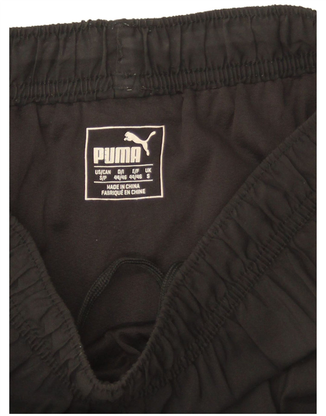 Pantaloncini sportivi da uomo Puma Small neri in poliestere