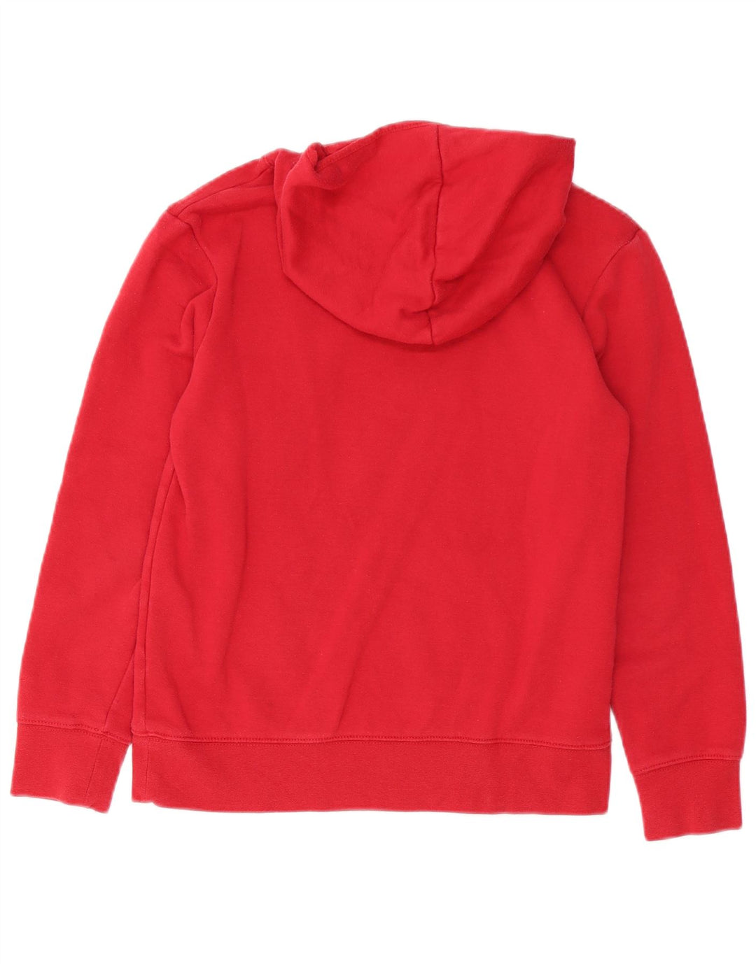 JORDAN Boys Hoodie Jumper 12-13 Years Large Red Cotton
