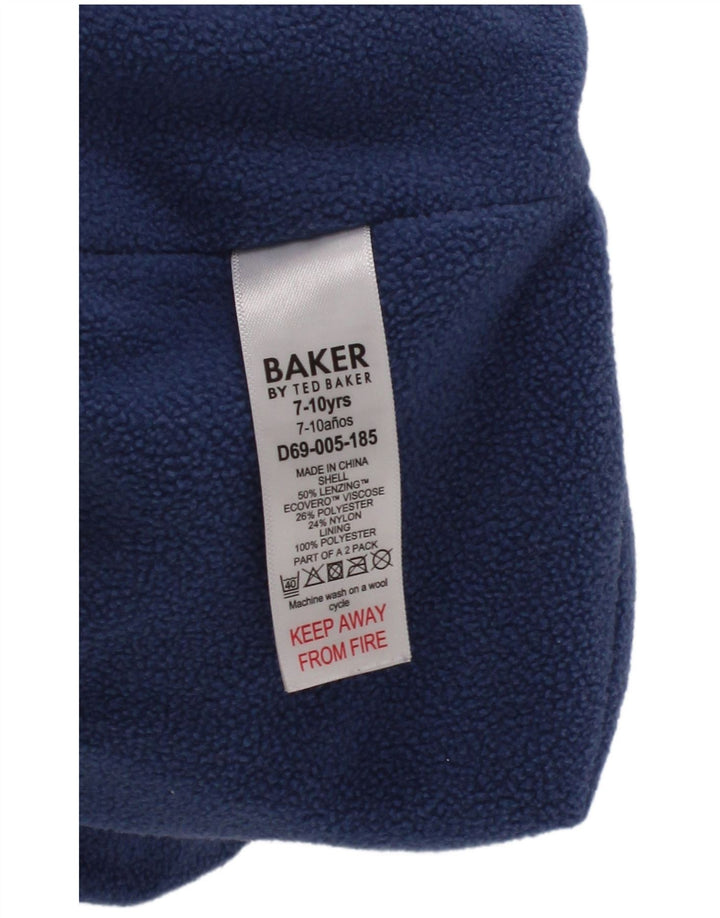 Berretto in maglia da bambino Ted Baker 9-10 anni in viscosa blu