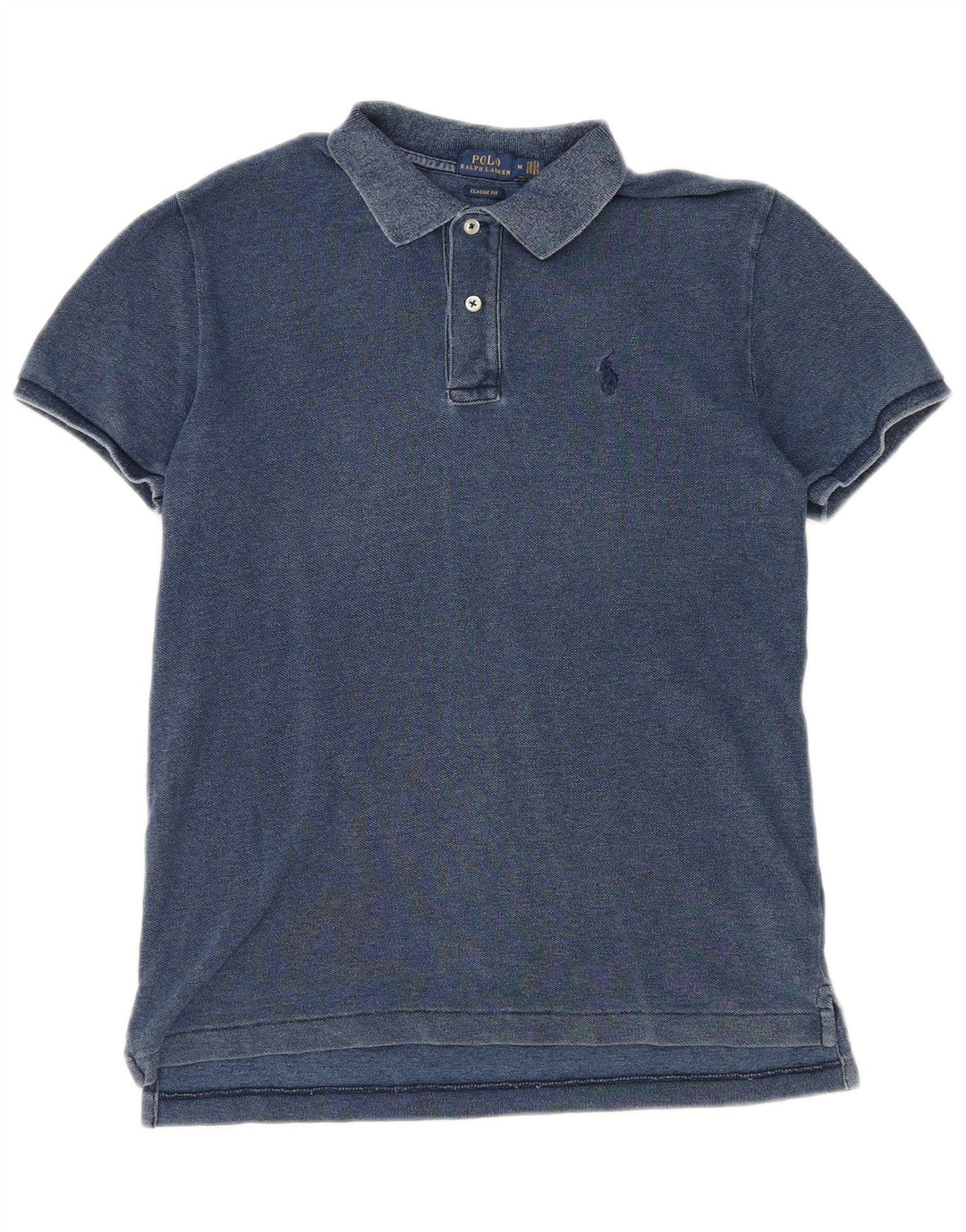 Polo Ralph Lauren da uomo con grafica indaco media cotone blu navy USA