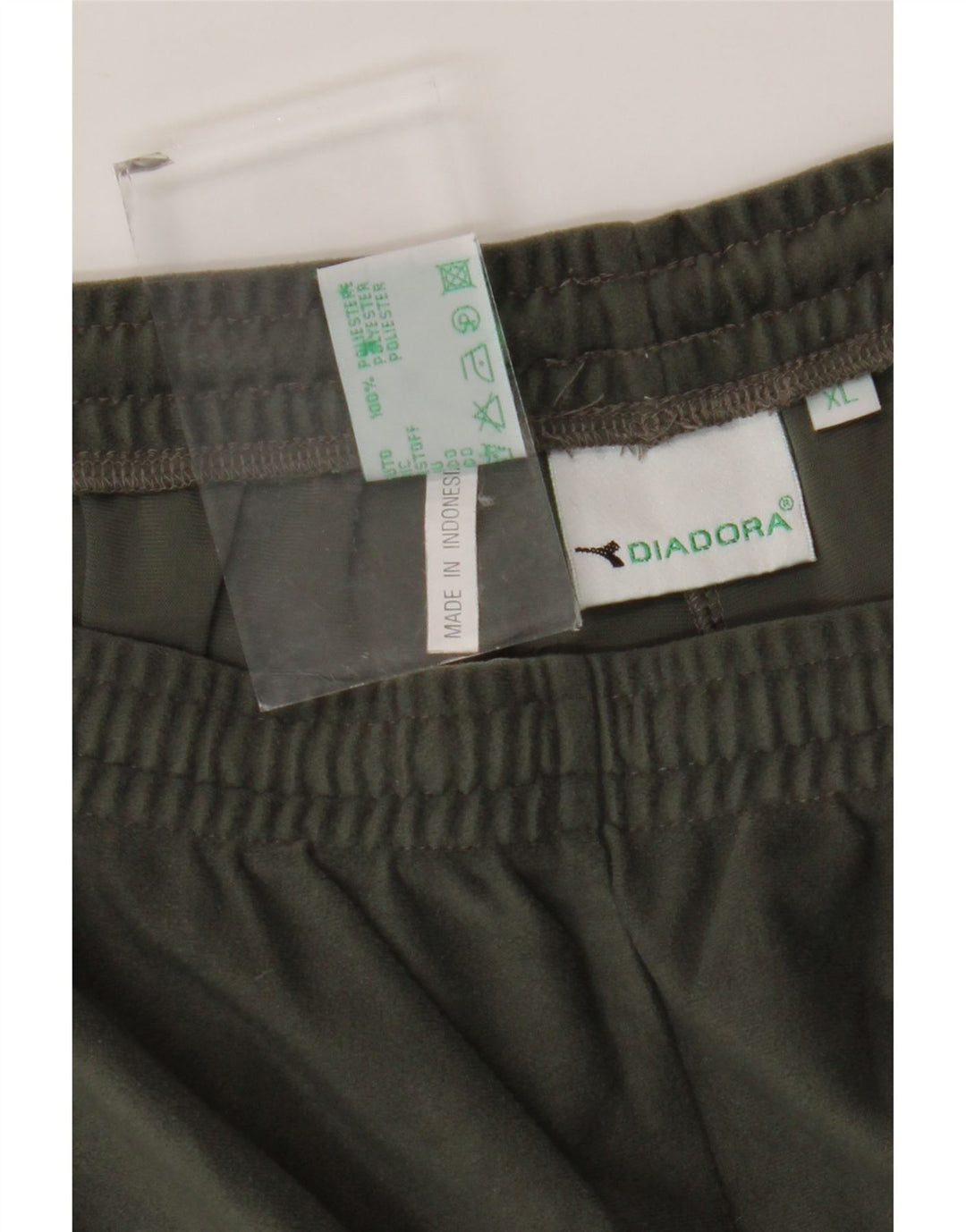 Pantaloni da tuta cargo da uomo Diadora XL poliestere kaki