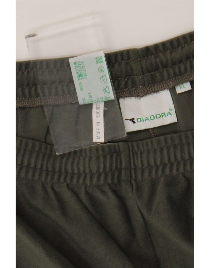 Pantaloni da tuta cargo da uomo Diadora XL poliestere kaki