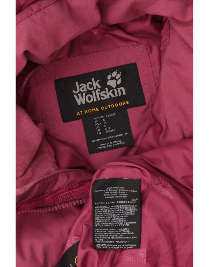 Cappotto imbottito con cappuccio da donna Mountain Warehouse UK 8/10 piccolo poliestere rosa