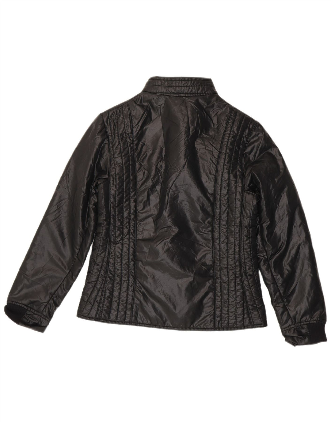 Giacca imbottita vintage da donna IT 48 XL Nera