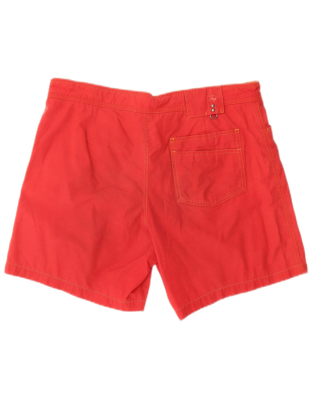 Fay Pantaloncini da bagno da uomo grandi rossi
