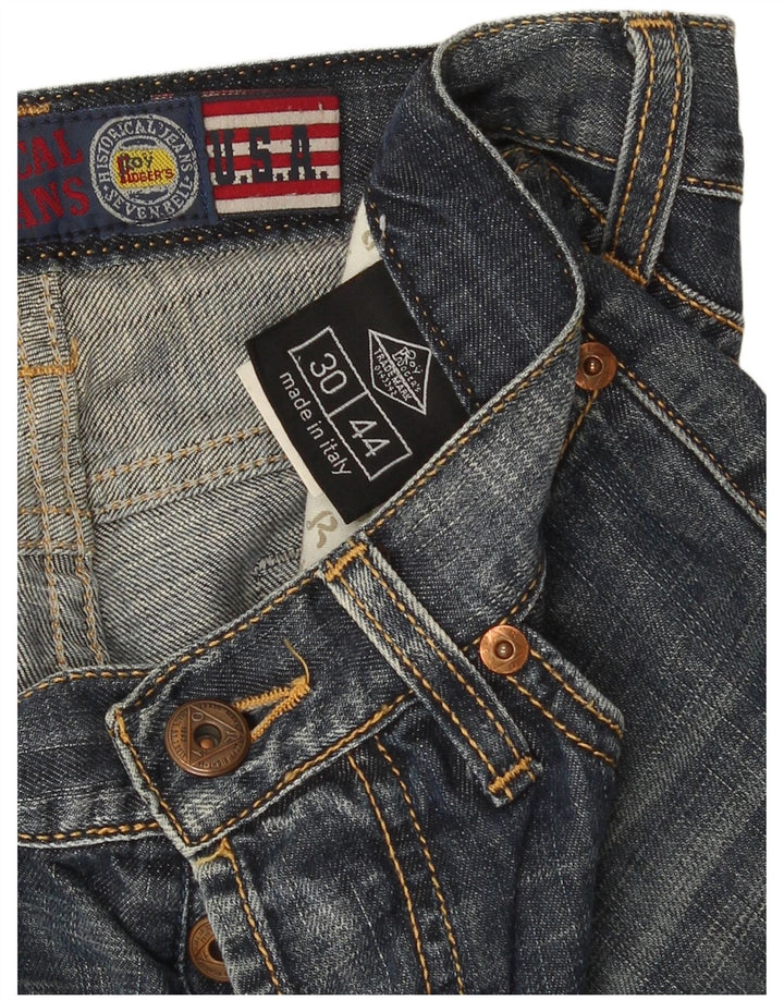 Pantaloncini di jeans da donna Roy Rogers IT 44 medio W30 cotone blu