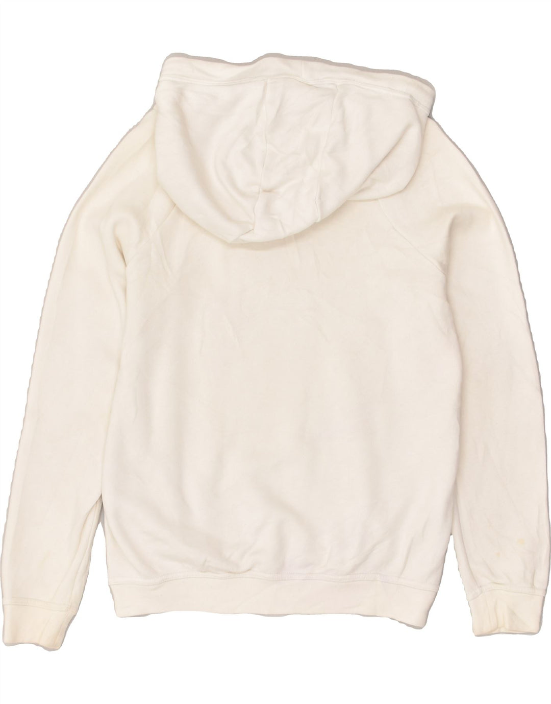 NIKE Mens Graphic Hoodie Jumper Small White Cotton | Vintage Nike | Thrift | Second-Hand Nike | Used Clothing | Messina Hembry 