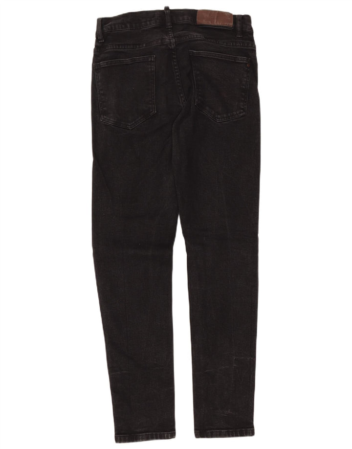 Jeans skinny da uomo Zara EU 40 medio W30 L30 cotone nero
