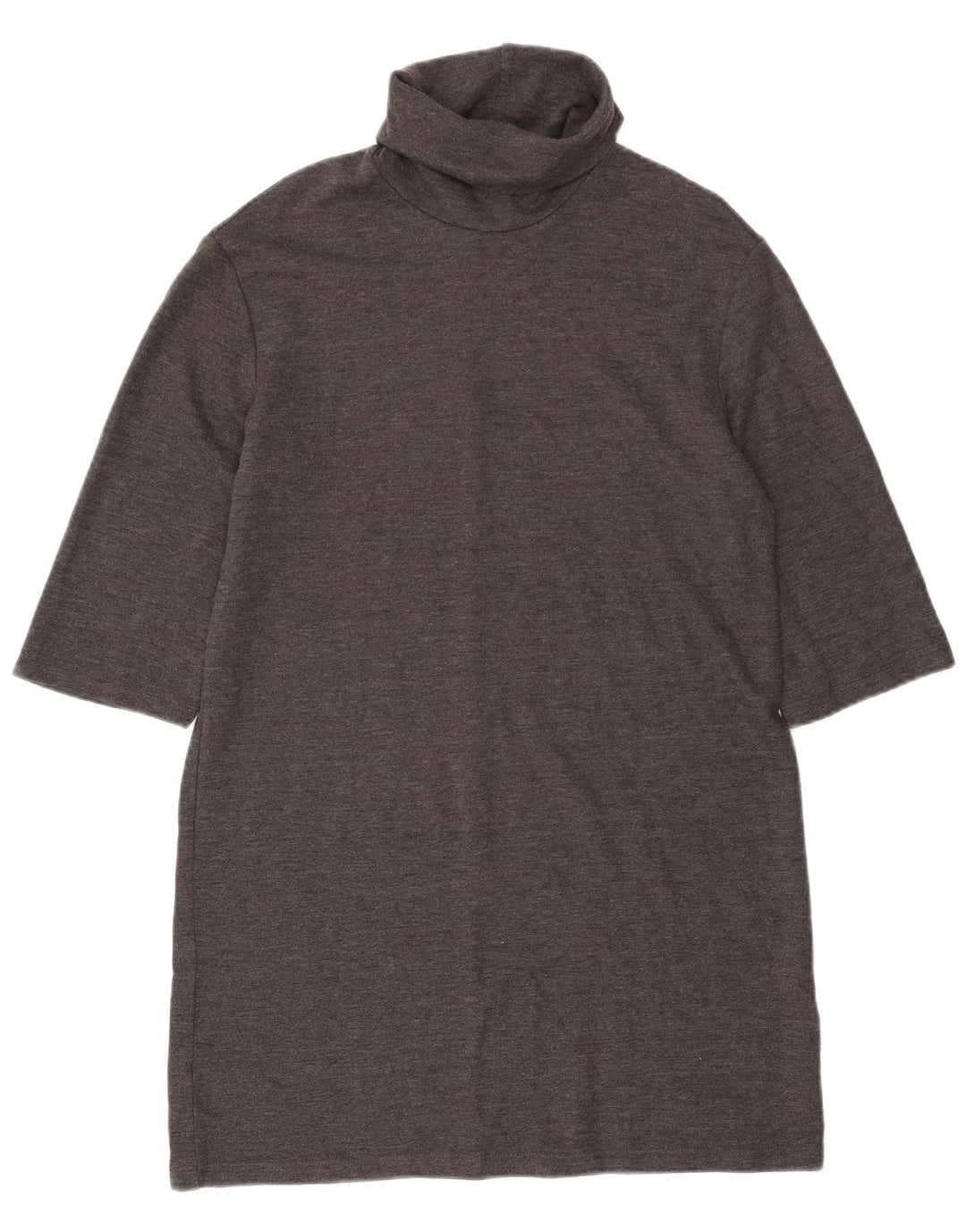 Abito maglione oversize da donna Zara con maniche a 3/4 UK 10 piccolo grigio
