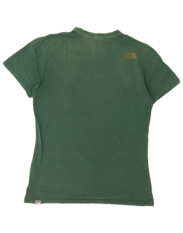 The North Face Mens T-Shirt Top Small Green Cotton