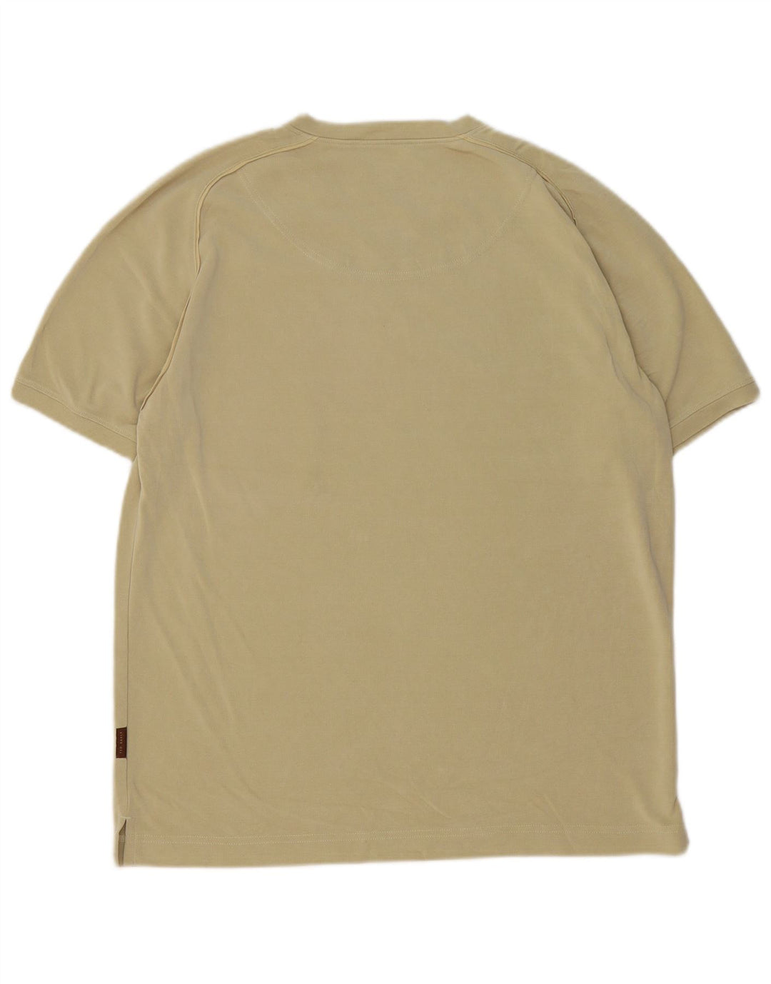 T-shirt da uomo Ted Baker taglia 4 grande in cotone kaki