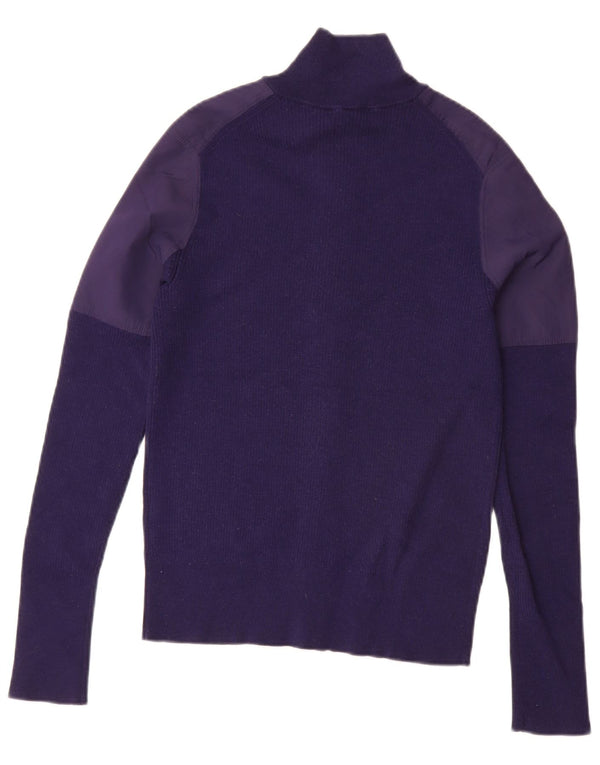 Maglione cardigan da uomo Cos piccolo color block blu navy