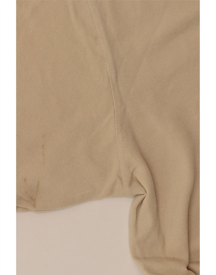 Polo Kappa Uomo Cotone Beige Medio