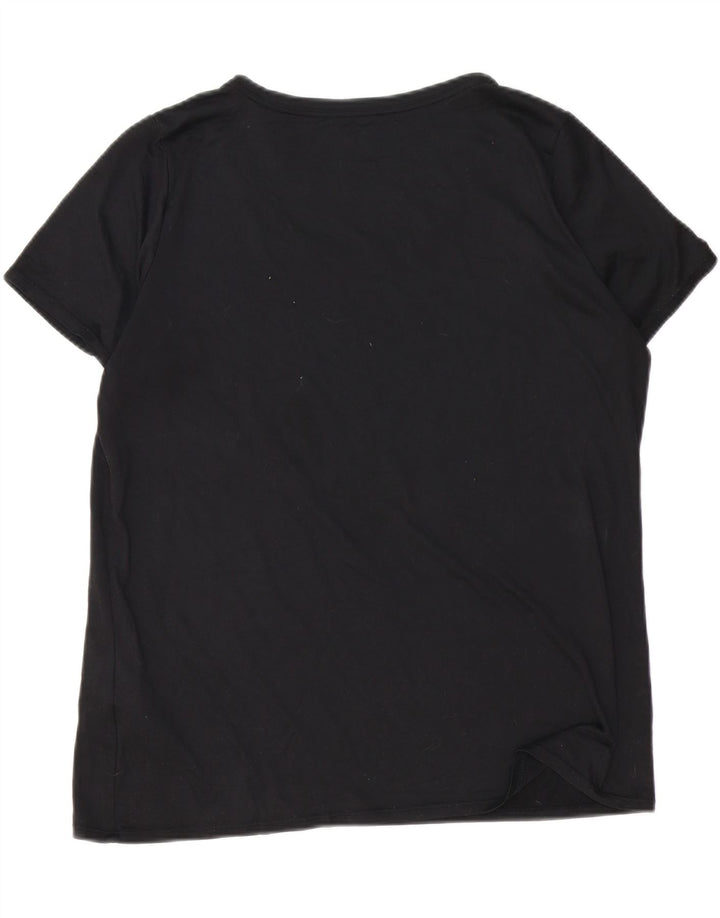 T-shirt da donna Nike Dri Fit Top UK 18 XL poliestere nero