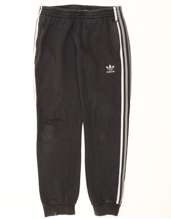 Pantaloni da tuta da uomo Adidas Joggers medio cotone nero