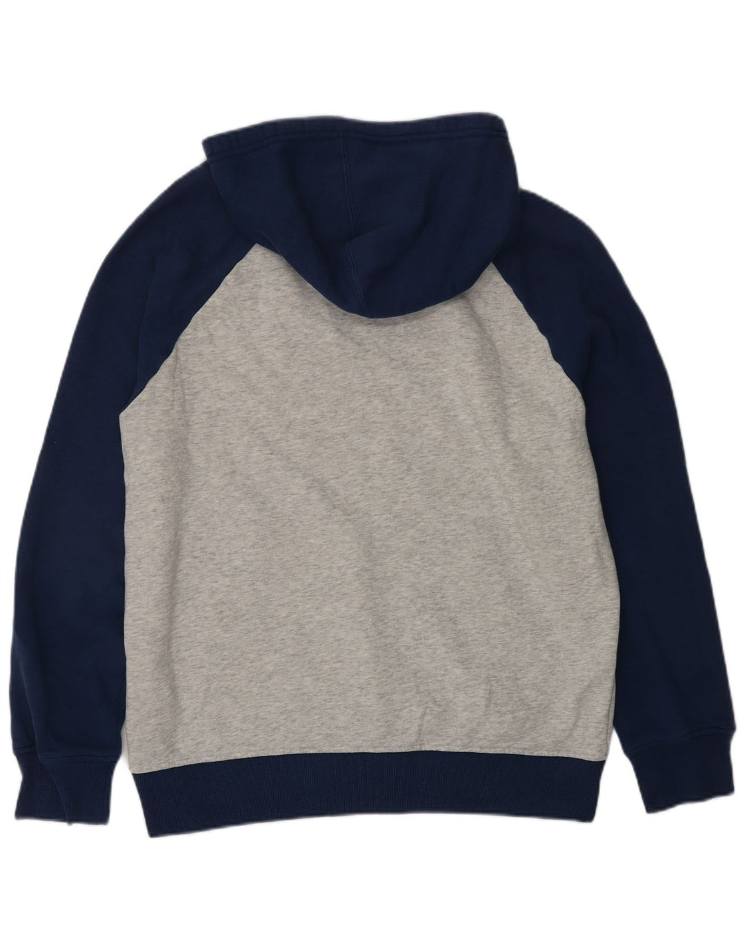 Felpa con cappuccio da uomo HURLEY in cotone color block grigio medio