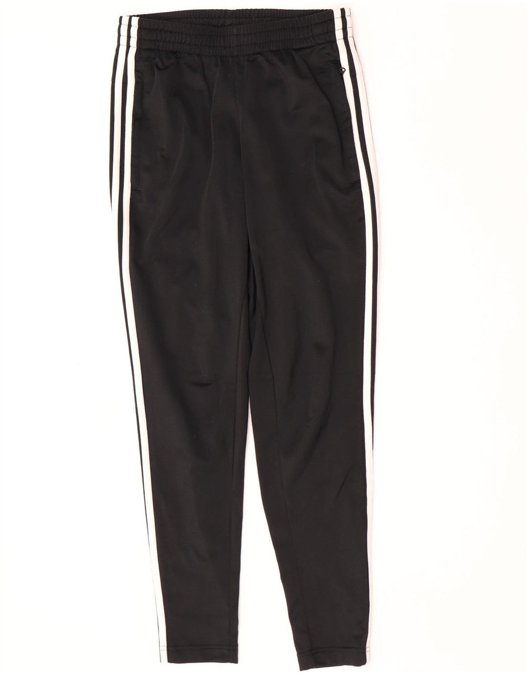 Pantaloni della tuta da donna Adidas UK 4/6 XS poliestere nero