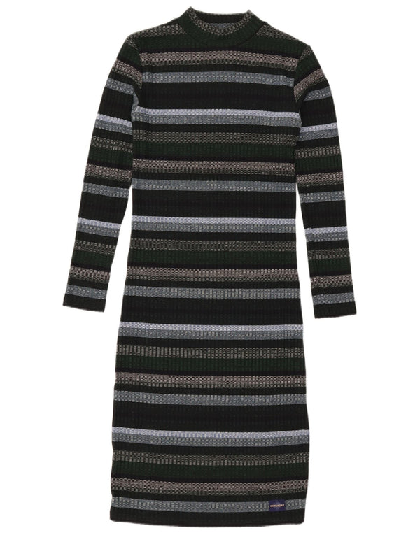 Abito maglione da donna Superdry UK 8 Small multicolore a righe