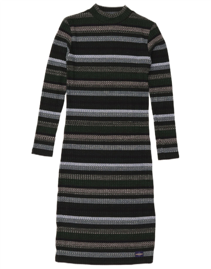 Abito maglione da donna Superdry UK 8 Small multicolore a righe
