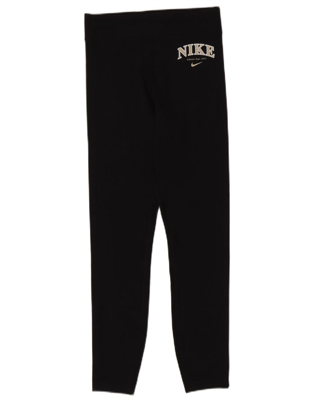 Leggings grafici da donna Nike UK 10 piccoli cotone nero