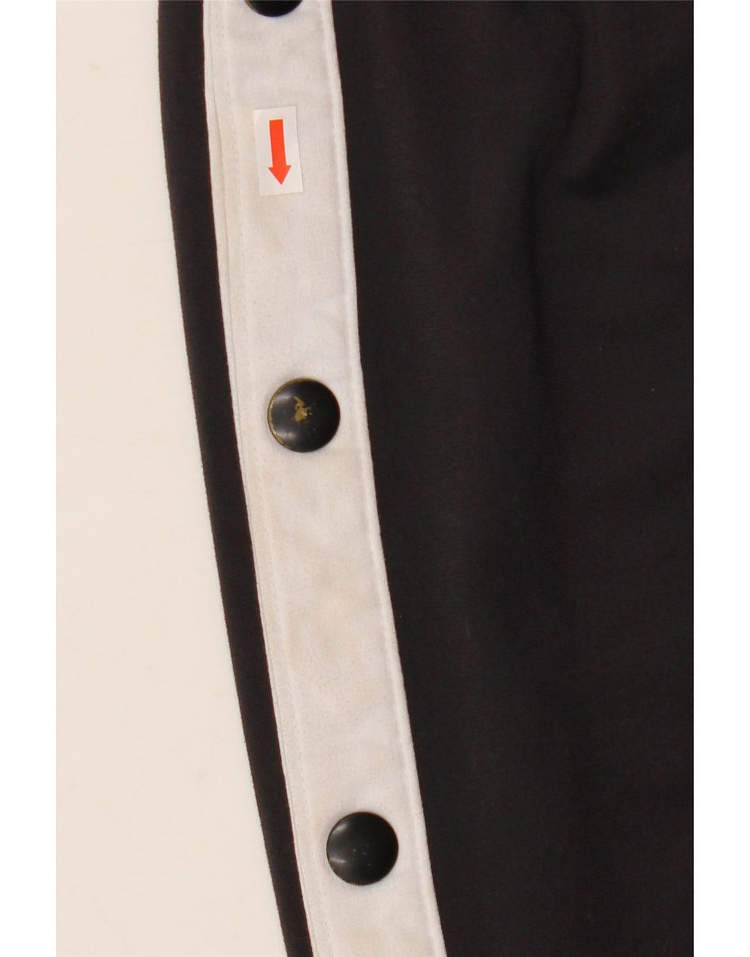 Pantaloni da tuta Nike da uomo in poliestere color block medio nero