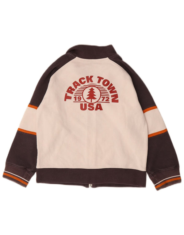 Giacca da tuta grafica da ragazzo Nike 6-7 anni Large White Colourblock