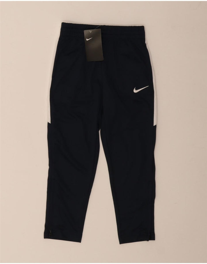 Pantaloni della tuta da ragazzo Nike 5-6 anni Medium Navy Blue Colourblock