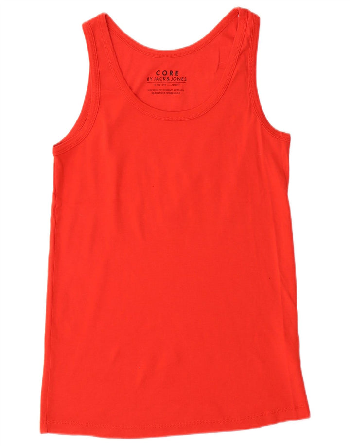 Canotta da uomo Jack & Jones grande rossa in cotone