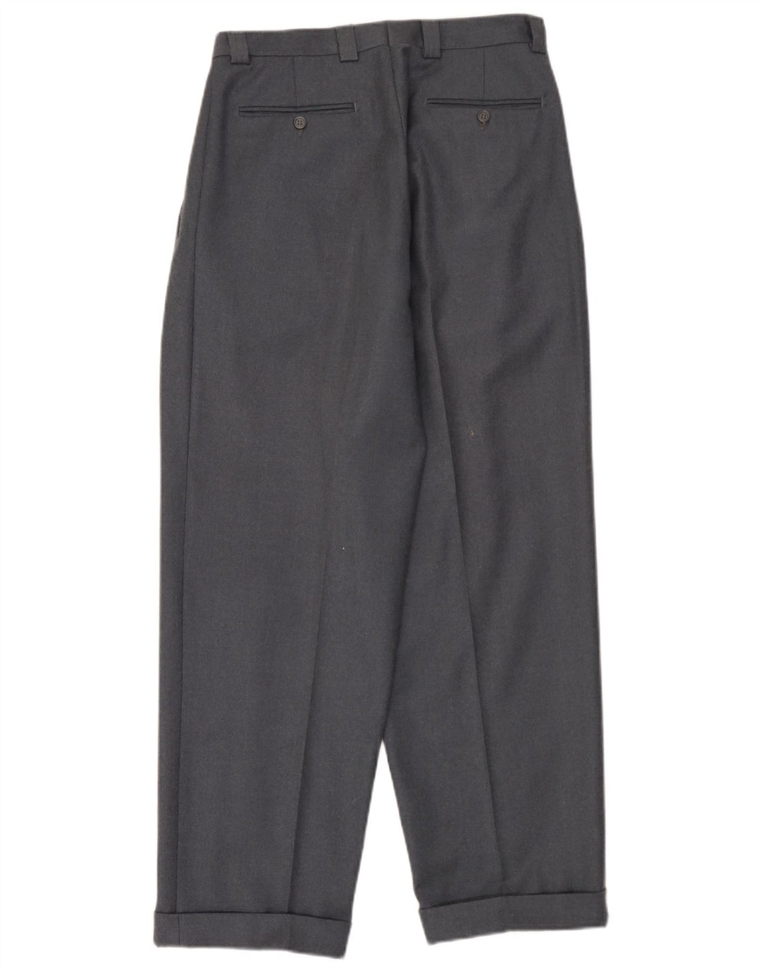 Pantaloni da abito da uomo con pegging Comero IT 46 Small W30 L30 Grigio