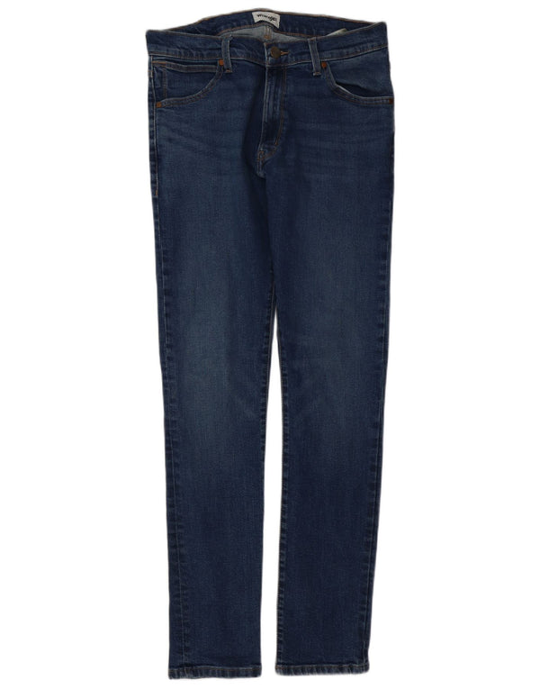 Jeans Wrangler Larston Slim da uomo W32 L34 cotone blu