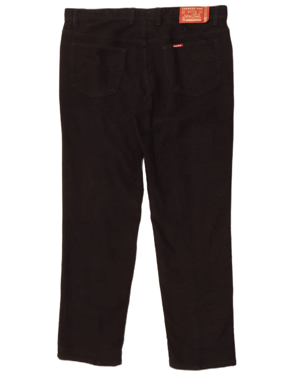 Pantaloni casual dritti da uomo Carrera 700 IT 56 3XL W38 L32 Cotone nero