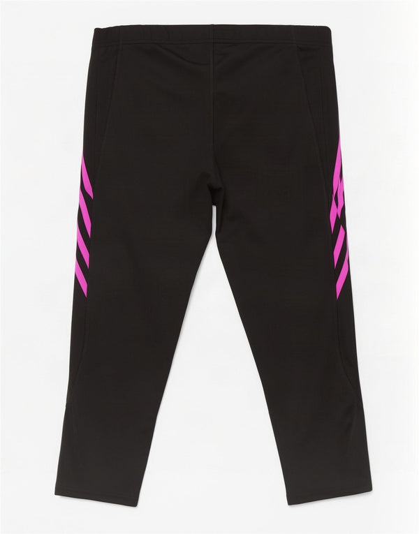 Leggings Adidas Capri da donna UK 12/14 Poliestere nero medio