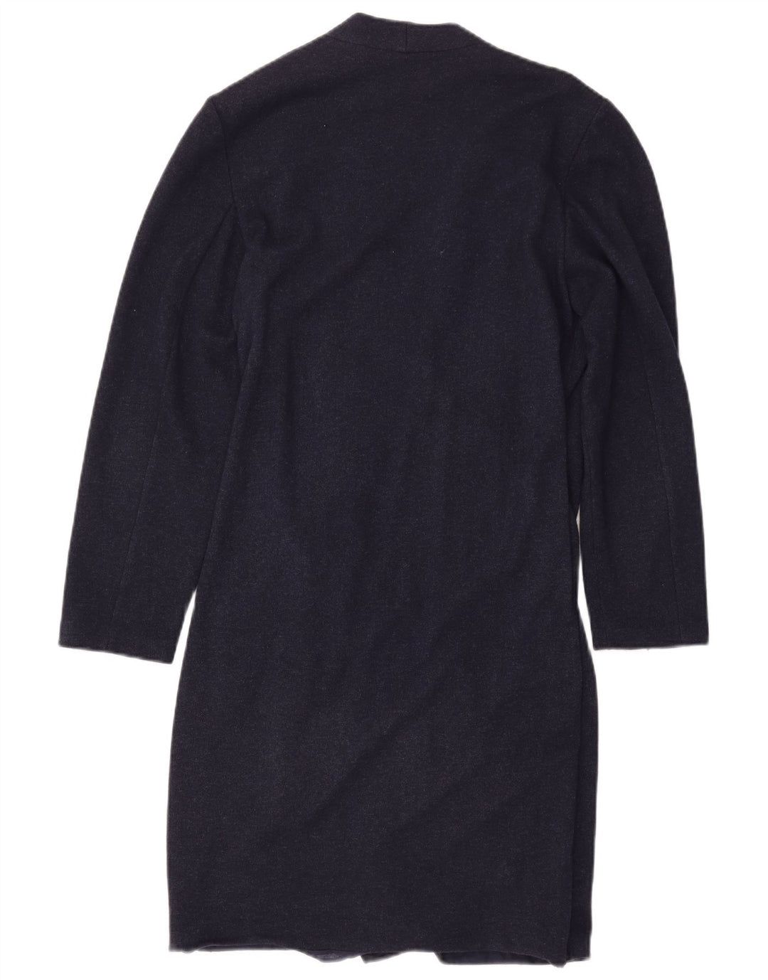 Abito a trapezio a maniche lunghe da donna Gianfranco Ferre UK 14 medio blu navy