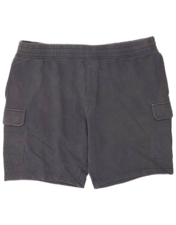 Pantaloncini sportivi vestibilità regolare da uomo Marks & Spencer XL in cotone grigio