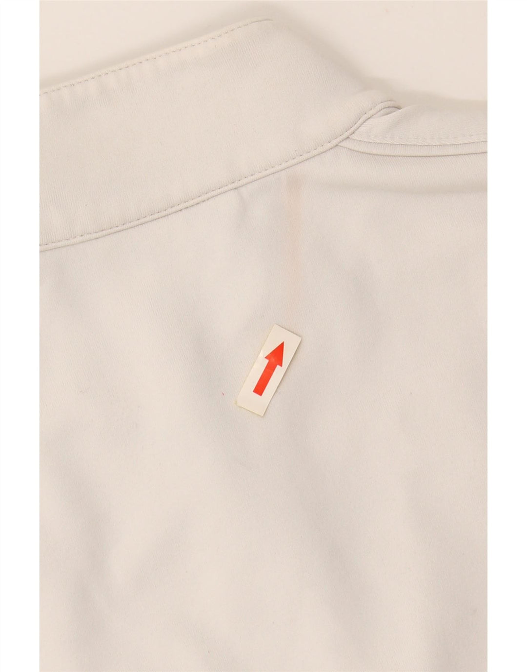 Giacca da tuta da donna ASICS UK 14 Large bianca in poliammide