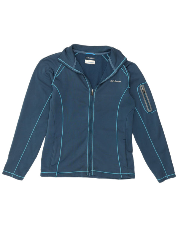 Giacca da tuta Columbia Omni-Wick da donna UK 12 blu medio sportivo