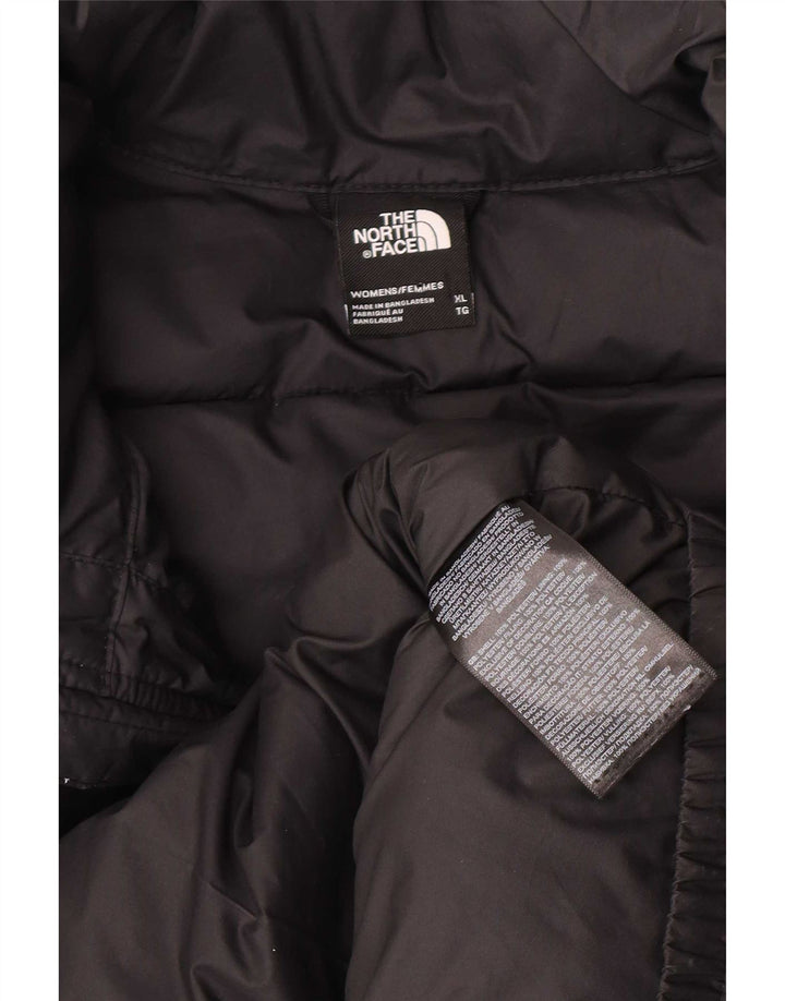 Giacca imbottita con cappuccio da donna The North Face UK 18 XL poliestere nero