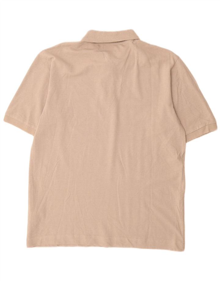 Polo Kappa Uomo Large Beige In Cotone
