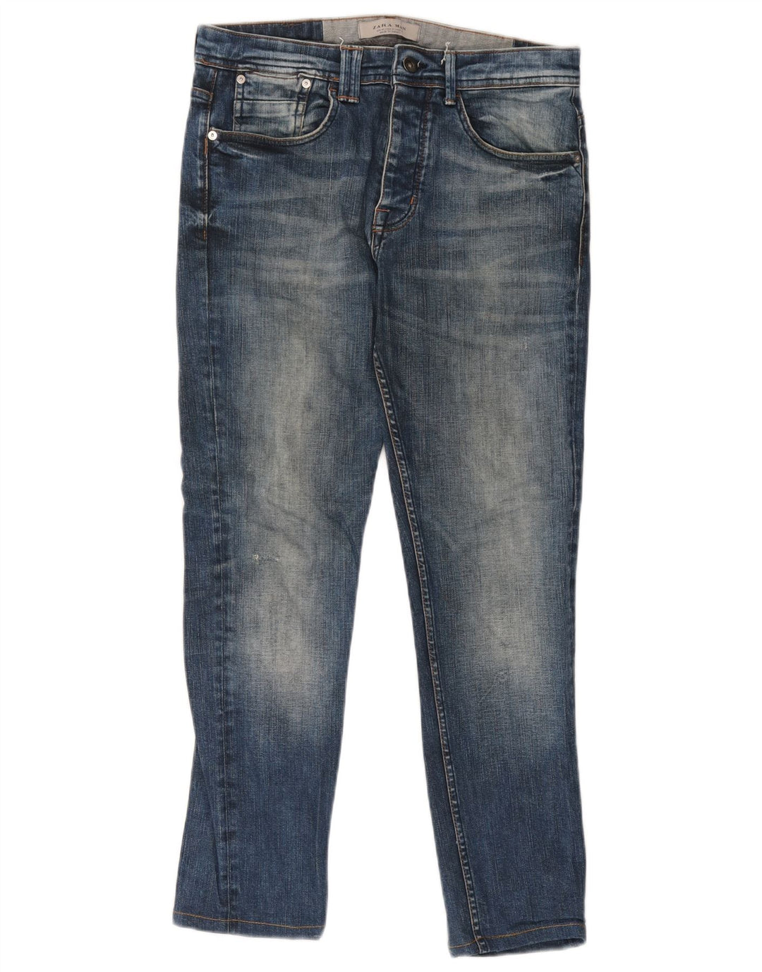 Jeans skinny da uomo Zara EU 40 medio W31 L27 blu