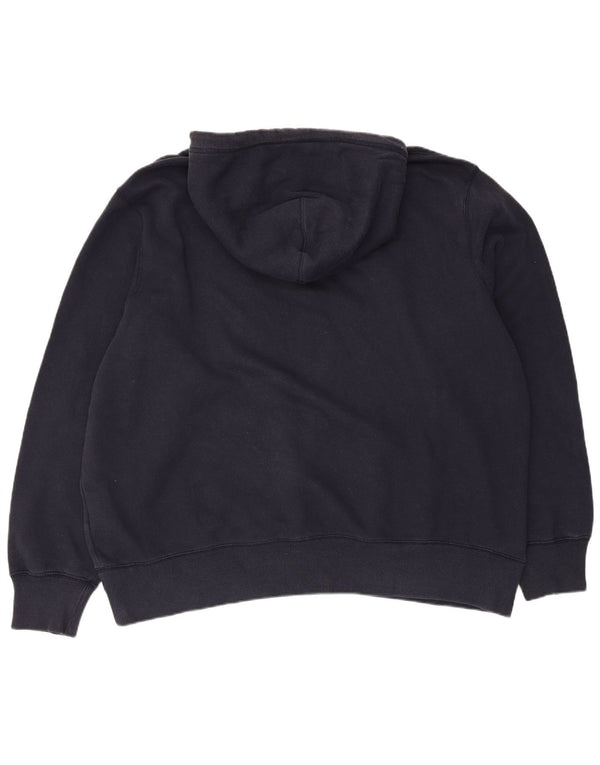 Felpa con cappuccio da uomo Nike 2XL cotone blu navy