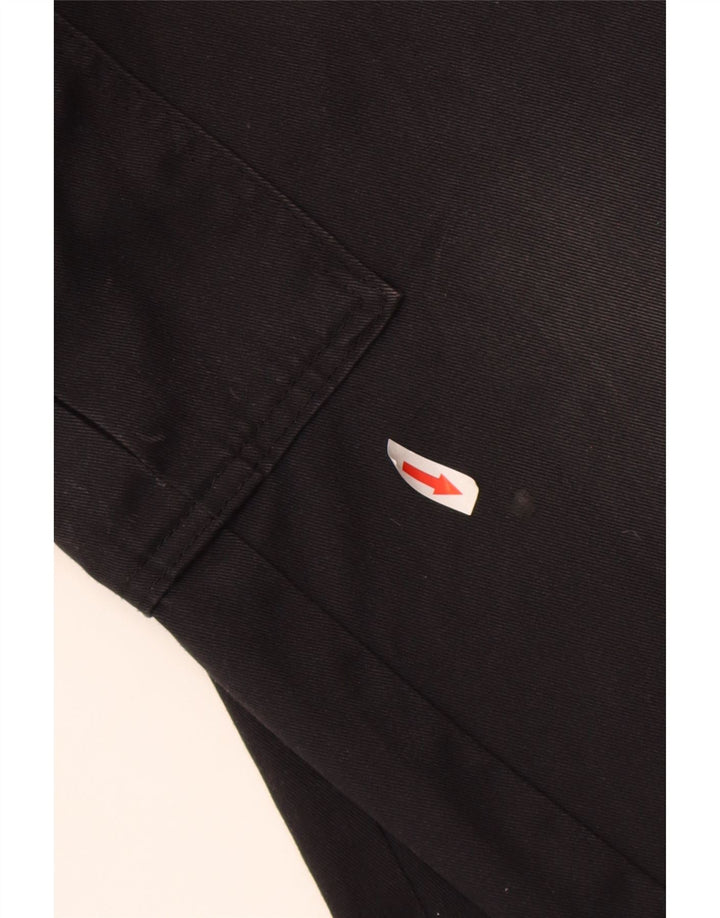 Pantaloni cargo dritti rilassati da uomo Dickies W36 L28 cotone nero