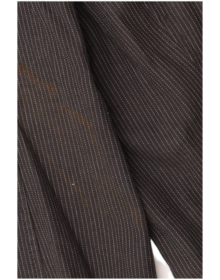 Giacca blazer da uomo a 2 bottoni HUGO BOSS UK 42 XL gessato grigio