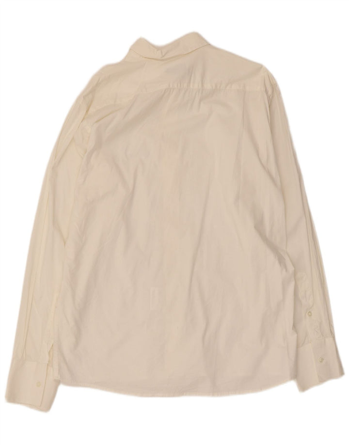 Camicia da uomo Emporium Viri 2XL cotone bianco