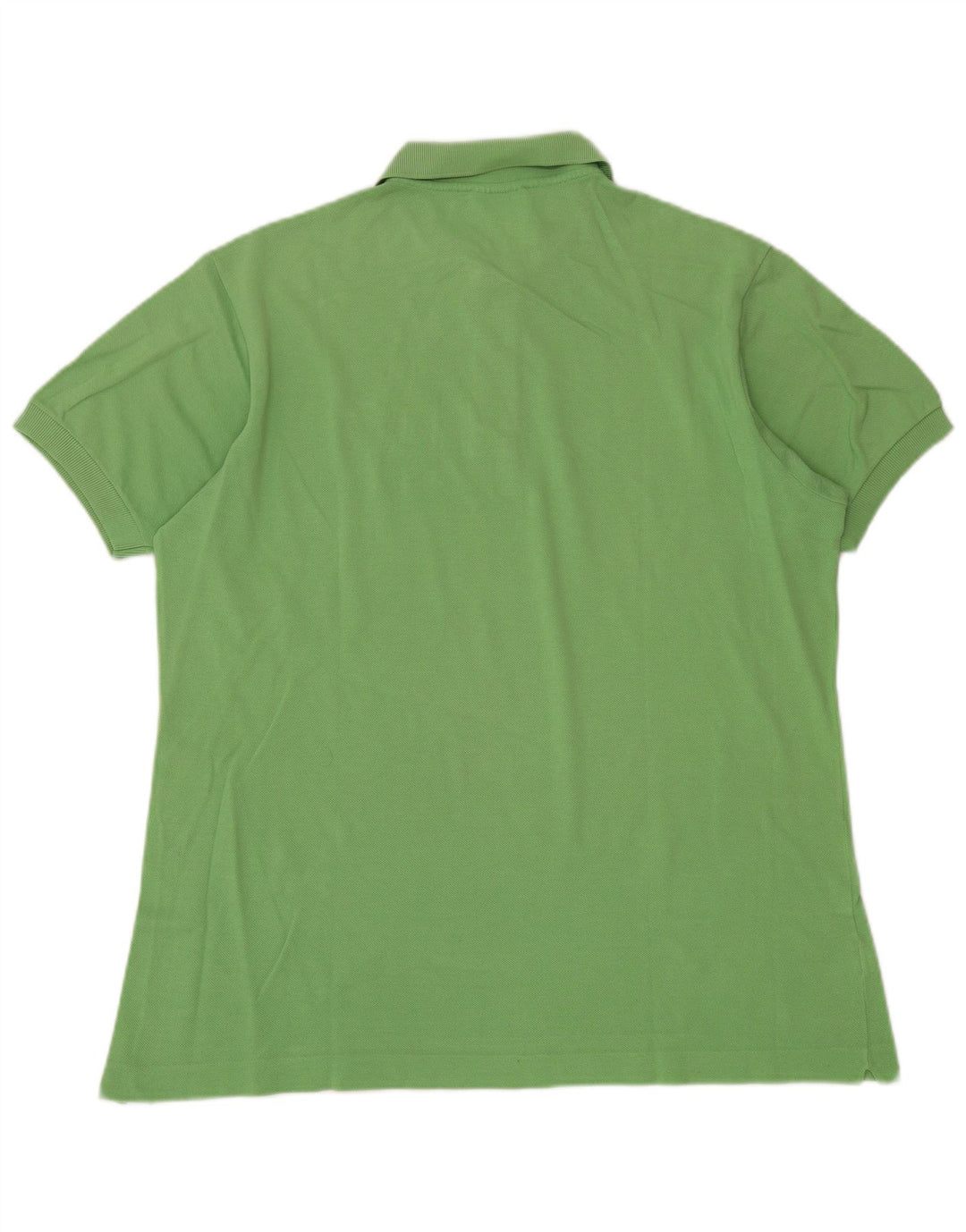 Polo da uomo Lacoste taglia 6 grande in cotone verde classico