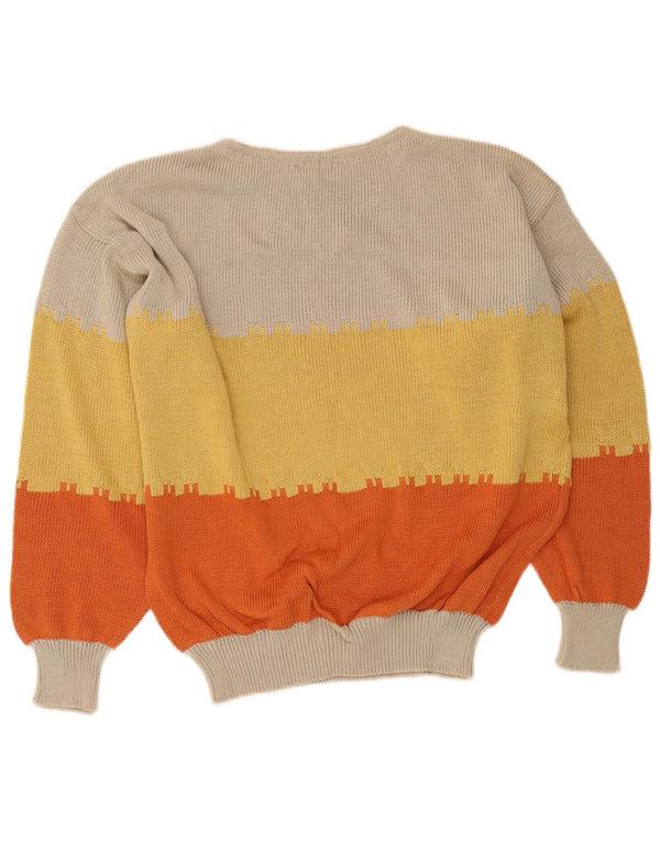 I Maschi Maglione da donna con scollo a barchetta IT 48 XL Colourblock multicolore