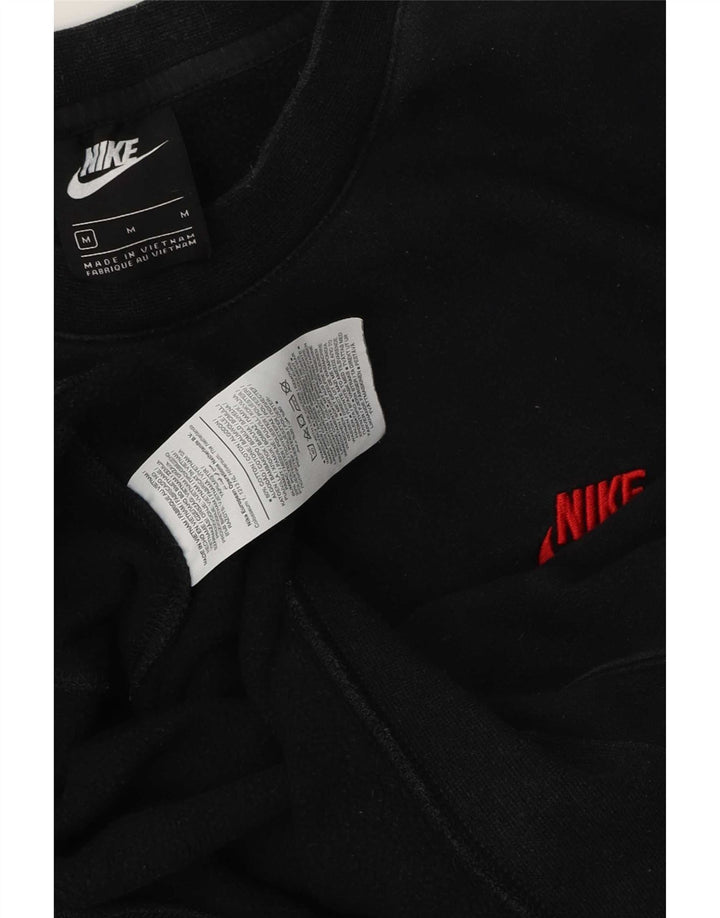 Felpa Nike Uomo Maglia Media Cotone Nero