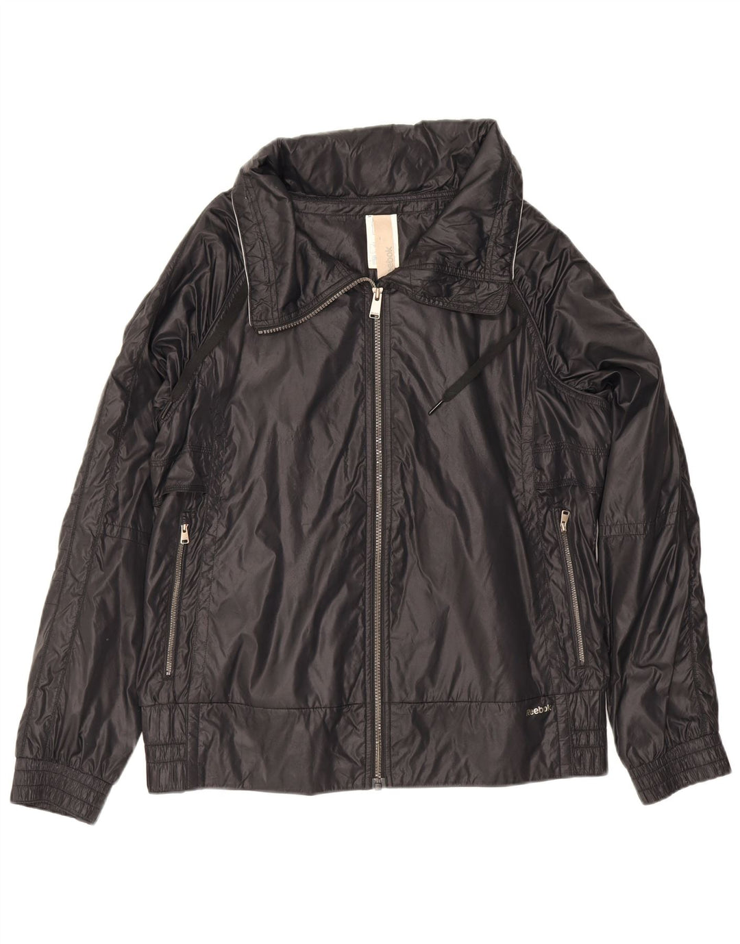 Giubbotto bomber da uomo Reebok UK 42 XL nylon nero