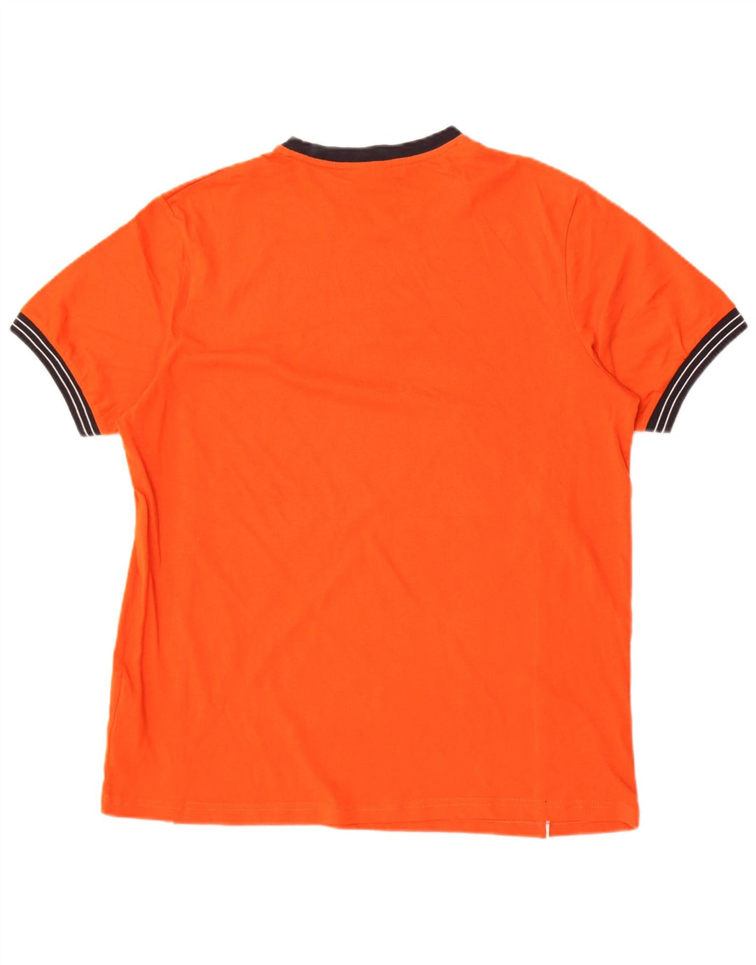 T-shirt da uomo Ellesse Top Large in cotone arancione