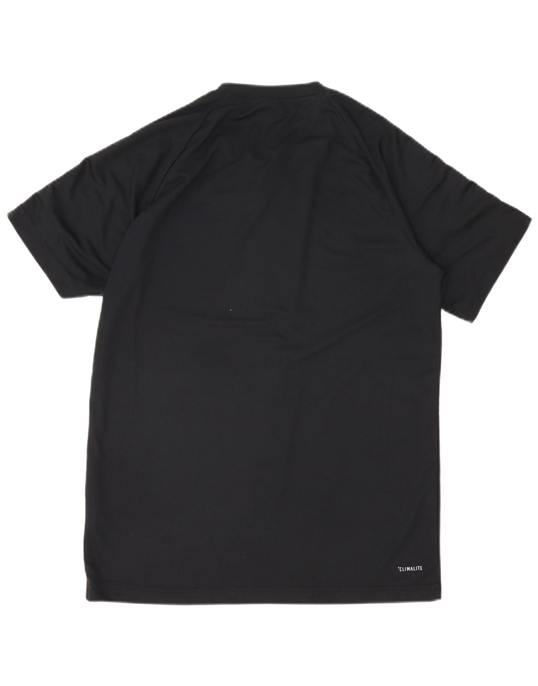 T-shirt Adidas Climalite da uomo, media, in poliestere nero